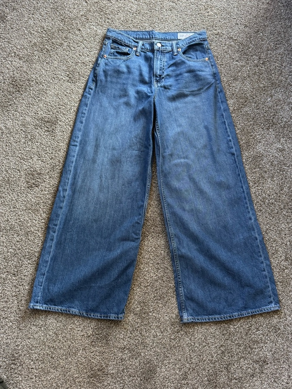 GAP Baggy Mid Rise Jeans